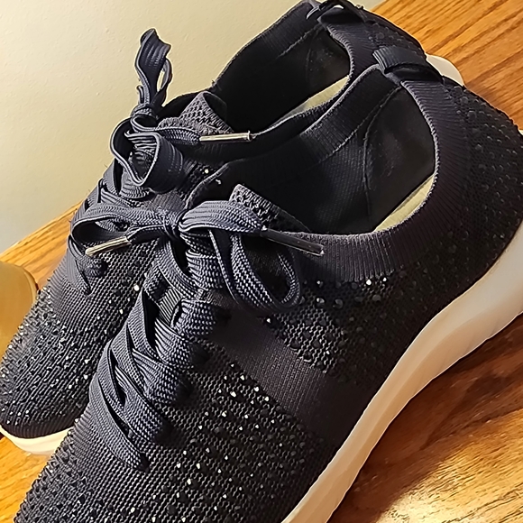 Clarks Cloudsteppers Nova Spark Embellished Bling Walking Sneakers 8.5W - Picture 6 of 10